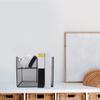 Ordnerhalter Aktenorganizer Multifunktionales Schreibtischregal für Homeoffice Arbeitsplatzaufbewahrung Effizientes Papier Magazin Buchständer