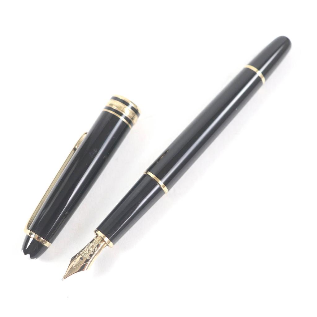 Great MONTBLANC fountain pen Meisterstck Classic Cap Style Precious resin mens Used