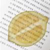 Simulation Fruit Simulation Bookmark Acrylic Note Bookmark Creative Fruit Apple Slice Bookmark