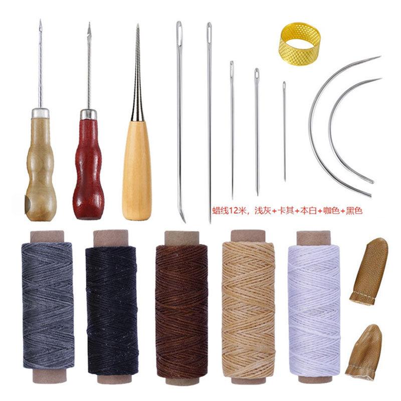 Leather Tools Handmade Leather Goods Making Tools Leather DIY Tool Set Handmade Leather Goods Bag Tools