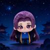 10CM Cartoon Anime Maomao Die Apotheker-Tagebücher Plüschtier Weiche Baumwoll-Schlüsselanhänger Rucksackanhänger Jinshi Figur Cosplay Kindergeschenke