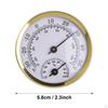 Mini Hygrometer , Analog Humidity Monitor Temperature Meter Indicator Room for Greenhouse,