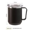 Shangkir Stainless Steel Office Mug with Lid