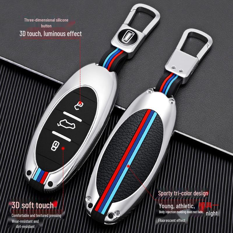 FAW Bestune Car Key Cover: Metal Protection Shell for T77Pro, T33, T99 Models