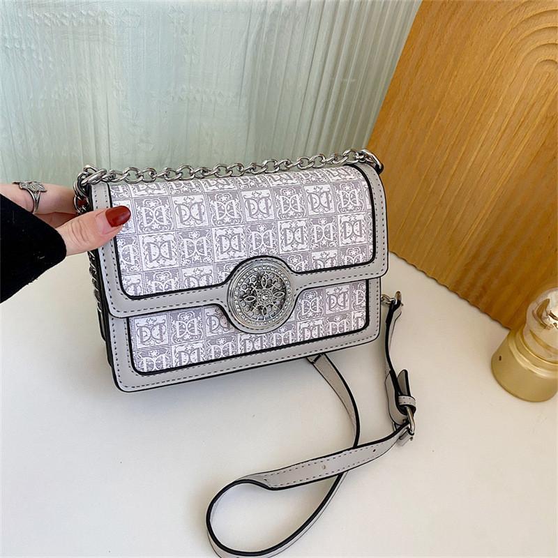 

IELGY Женская универсальная небольшая квадратная сумка, которую можно носить на одном плече или по диагонали. серый