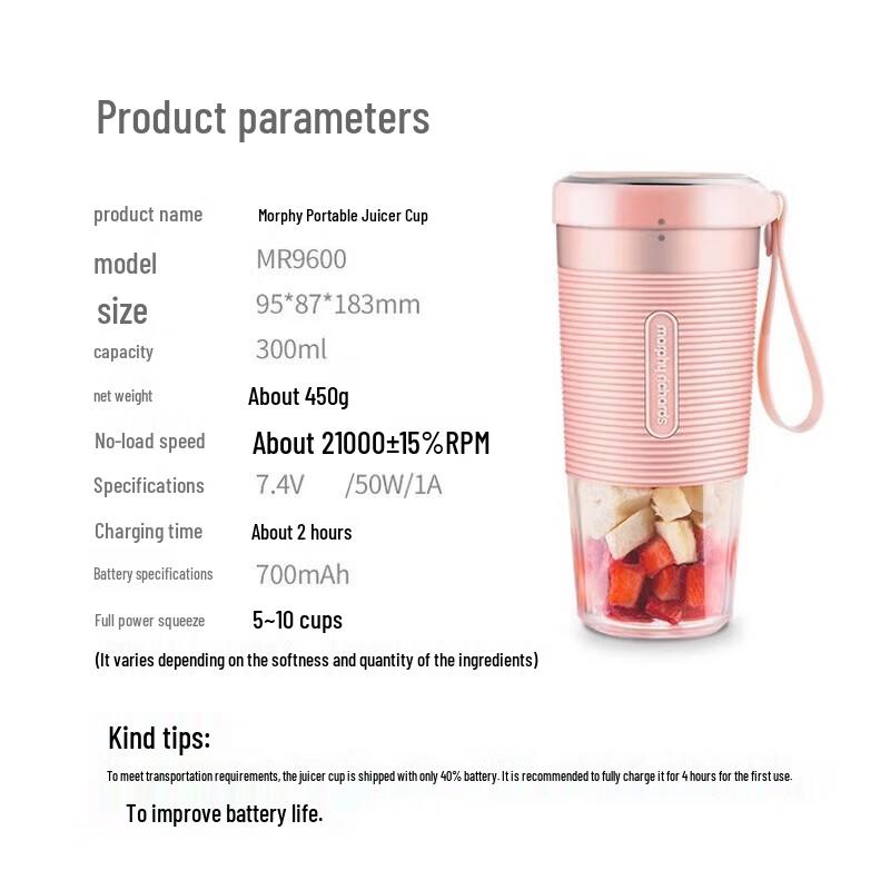 Morphy Richards Portable Juicer MR9600