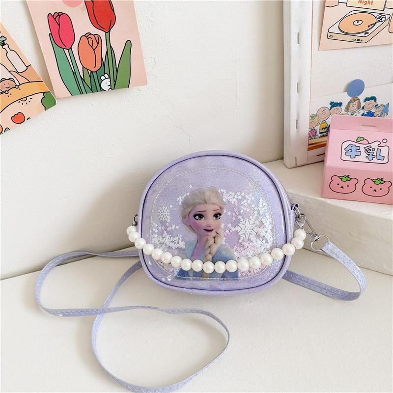 Frozen Elsa Princess Kids Handbag Single Shoulder Crossbody Bag Gift Fashion