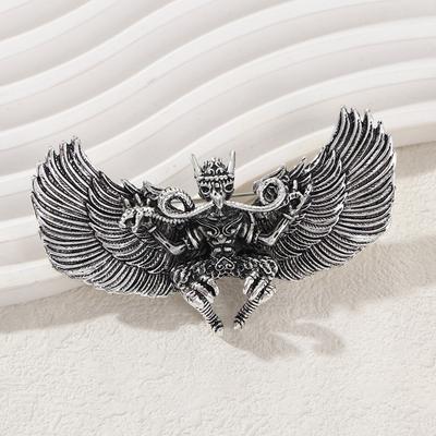 Exhibiting Great Ambitions, Gold-winged Roc Bird Accessories for Men and Women, High-end Fashion Collar Pins and Brooches