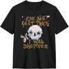 T-shirts de Tour de Musique 2025 Homme Hauts en Coton Confortablesavant Noir