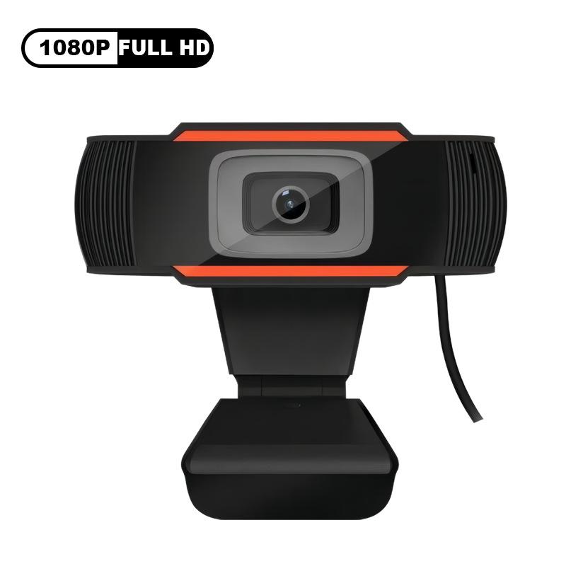 1080P HD USB Computer Camera for Desktop/Laptop - Ideal for Online Classes & Meetings.