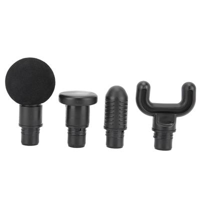4 Stück 19 mm Kaliber Körperentspannung Faszienmassagegerät Pistole Ersatzkopf Massagekopf Set