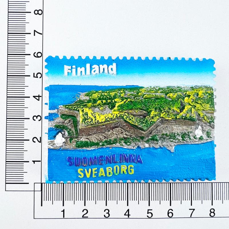 Finlandia Helsinki Souvenir Turistici Magneti da Frigorifero Viaggi in Finlandia Adesivi Magnetici da Frigorifero Decorazioni per la Casa Regali di Matrimonio