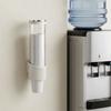 Transparent Paper Cup Dispenser Wall Mounted Cup Storage Rack Disposable Cup Cup Holder  Airport
