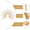 Women Head Jewelry Stylish Sun Headband Fashionable Headpiece Elegant Headpiece Alloy Material for Parties and Weddings