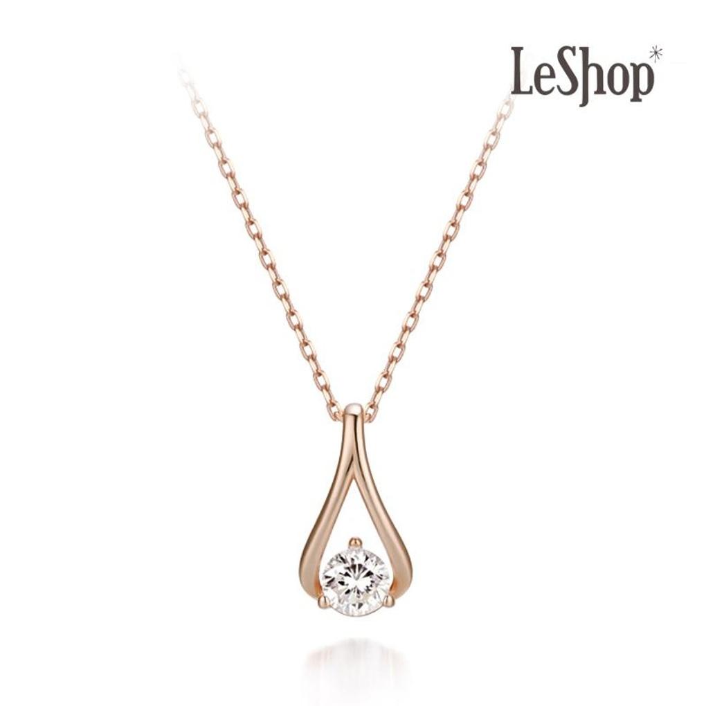 

[LeShop] 14K Glue Wish Necklace (Gold Plated)_LJ5297BRN