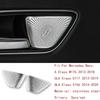 Copertura Decorativa Stereo per Altoparlanti Portiera Auto in Acciaio, Rivestimento Trim Altoparlante per Mercedes-Benz Classe A CLA GLA W176 X156 C117