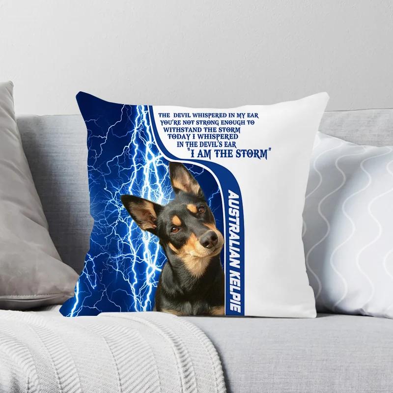 Moda Pet Dog Shih Tzu Pillowcase Cute Animals Cushion Cover Bed Pillowcase for Car Sofa Home Decor Pillow Case Drop Shipping
