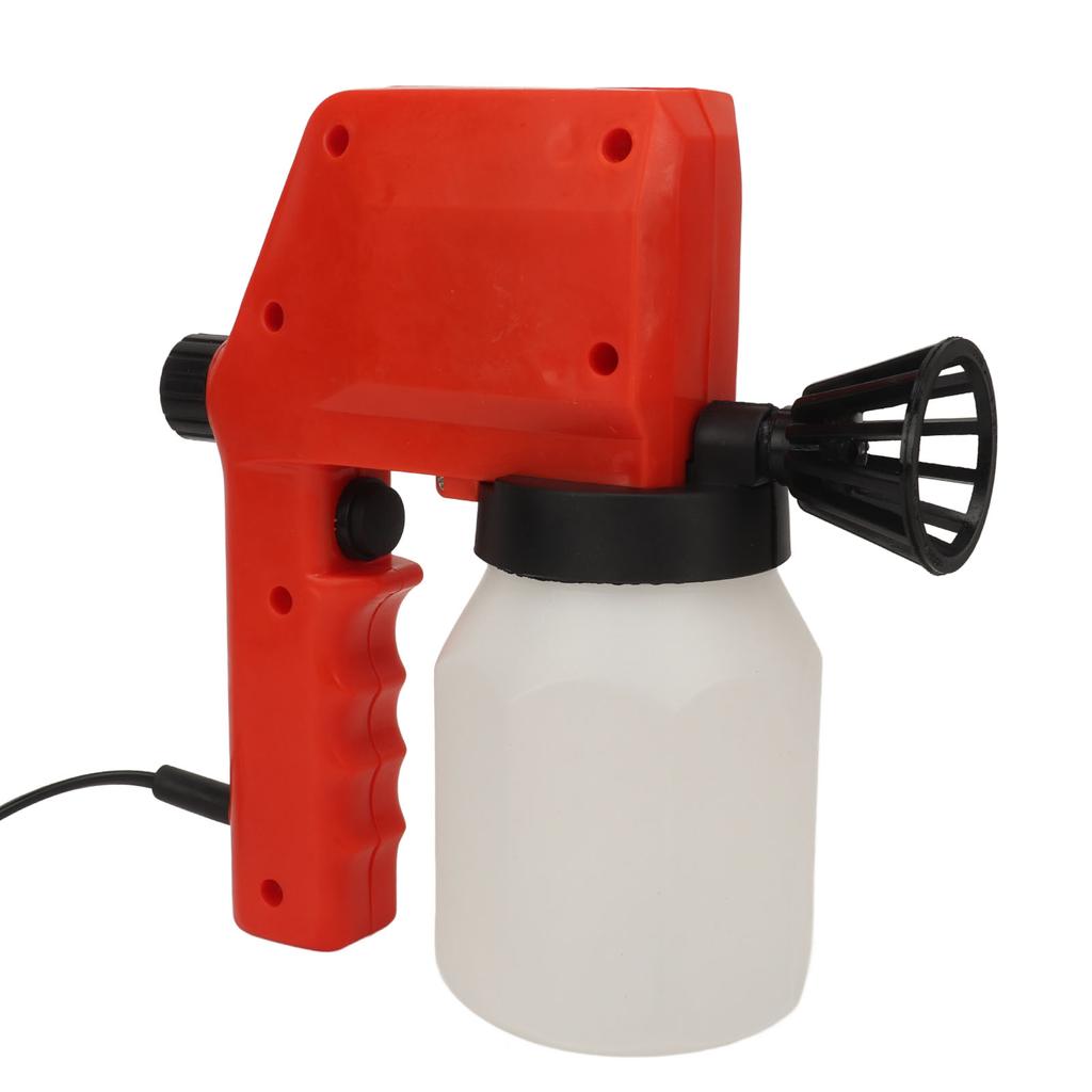 600ml Elektrische Spritzpistole Gleichmäßiger Nebel Multifunktional Tragbare Farbspritzpistole Farbpistole