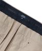 MUSINSA STANDARD Relaxed Tapered Hidden Banding Crop Slacks [Beige]