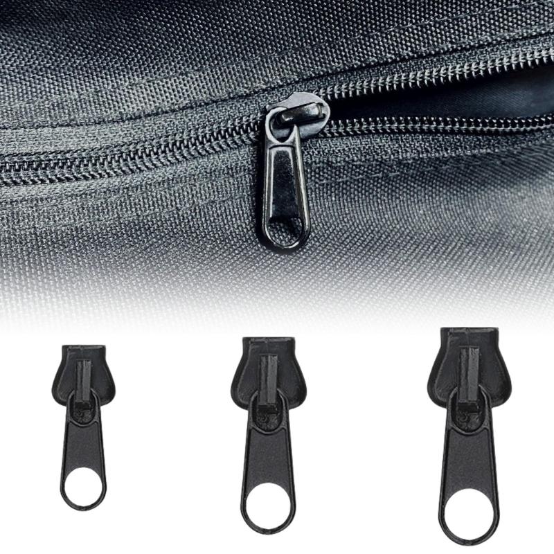 12Pcs Zippers Pulls Detachable Zippers Pulls Replacements Zippers Gripper Mend Fixer for Clothing Suitcase Luggage Bag