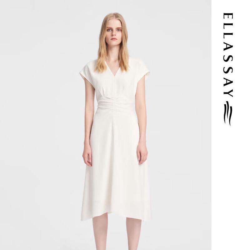 

ELLASSAY Mulberry Silk French Dress S