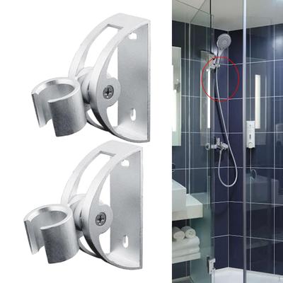2 stück Dusche Kopf Halter Halterung Wand Montiert Festen Basis Schlauch für