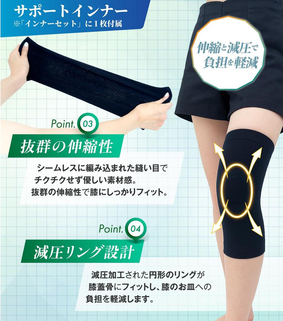 RELAXEE Knee Support by Judo Secure Mesh Knee for and Everyday Life [Recommended Therapists] Summer, Lightweight, Sports, Comfortable, Support,