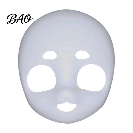 Ergonomic Face Mask Fursuit Head Base Mask, DIY Blank 3D Furry Animal Plastic Therian for Halloween Cosplay Masquerade Costume Party