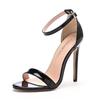Tacchi Alti Sexy Donna Décolleté Pelle Verniciata Tacco a Spillo 11CM Scarpe da Festa Tacchi Donna Sandali Donna Estivi Open Toe 35-46