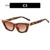 Fashion Women Square Sunglasses Shades UV400 Retro Rivets Double Color Men Sun Glasses  gafas lentes