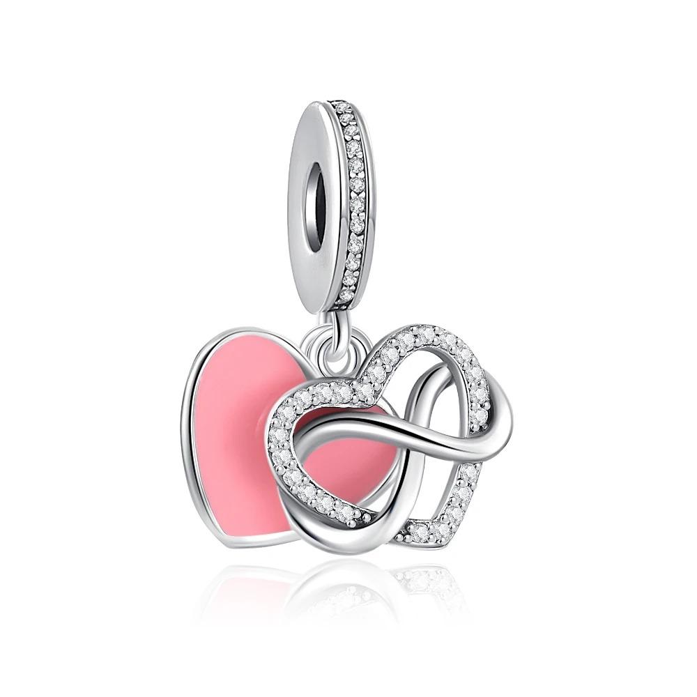 New S925 Silver Flag Balance Tower Charm Pendant for Bracelets Necklaces DIY Women Fine Jewelry Accessories