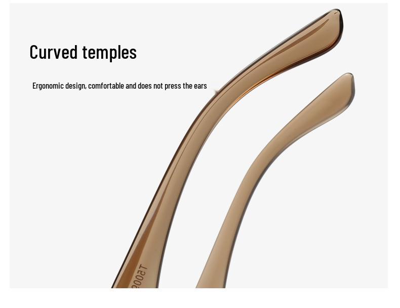 Women's Oversized Retro Square Sunglasses - High-End Sun Protection for Men & Women, Trendy European American Design