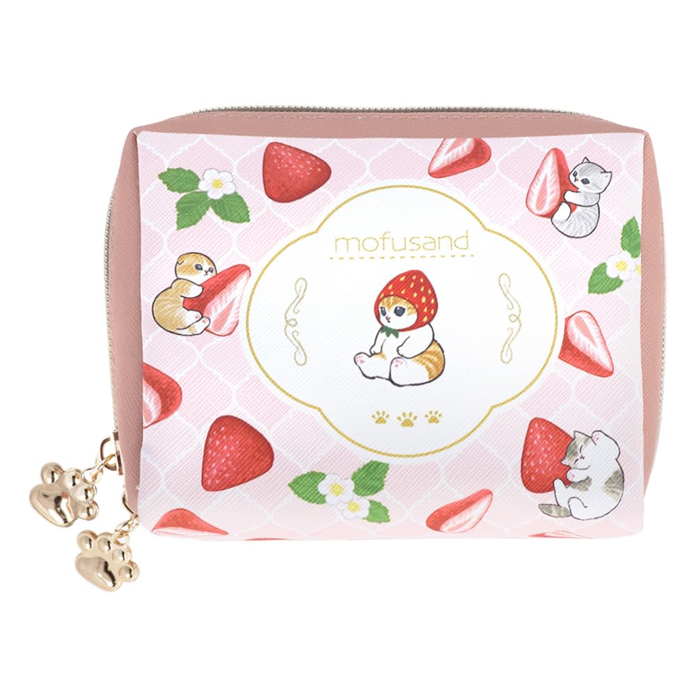 

Sunstar Stationery mofusand Pouch Square Strawberry Tea S2322242