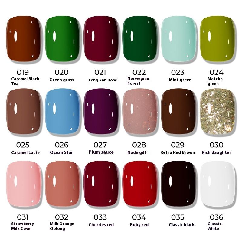 Ny Kudan Kudan neglelakk, bakefri, hurtigtørkende, rivende, lett duft 10 ml vannbasert neglelakk