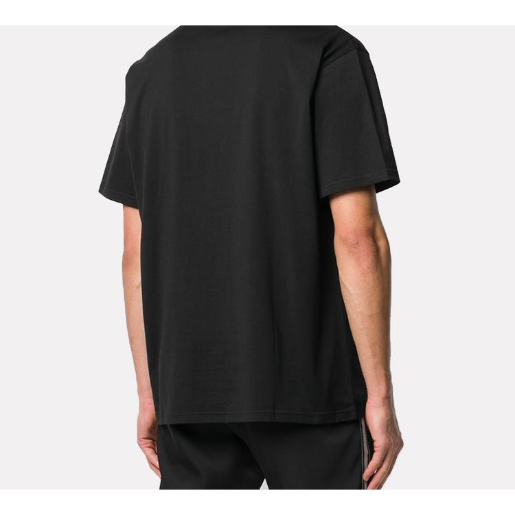 Givenchy T-Shirts Men's Black Crew Neck Moderate Straight Fit BM70VA3002-001