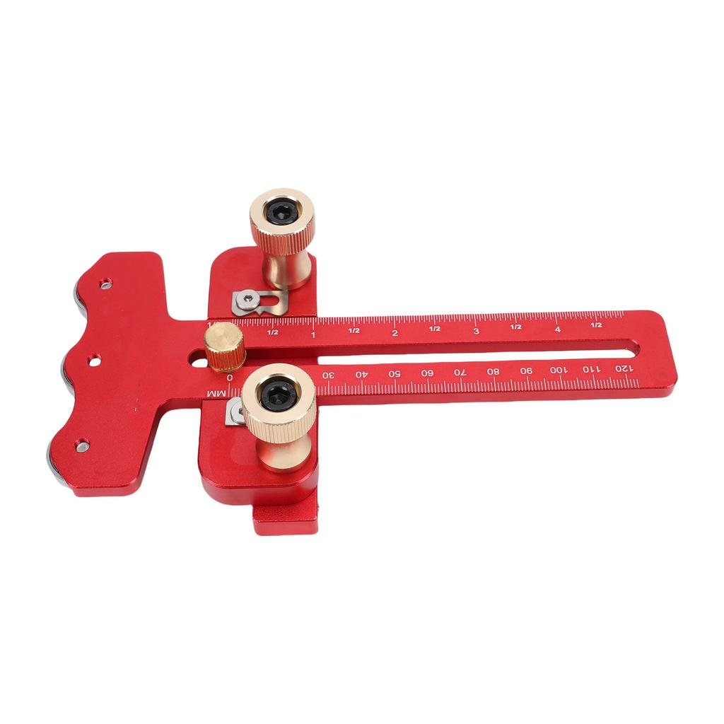 Table Saw Jig 3 Pulleys Thin Aluminum Alloy Woodworking Tools for Thin U Slot T Slot Suitable for Professional Woodworkers