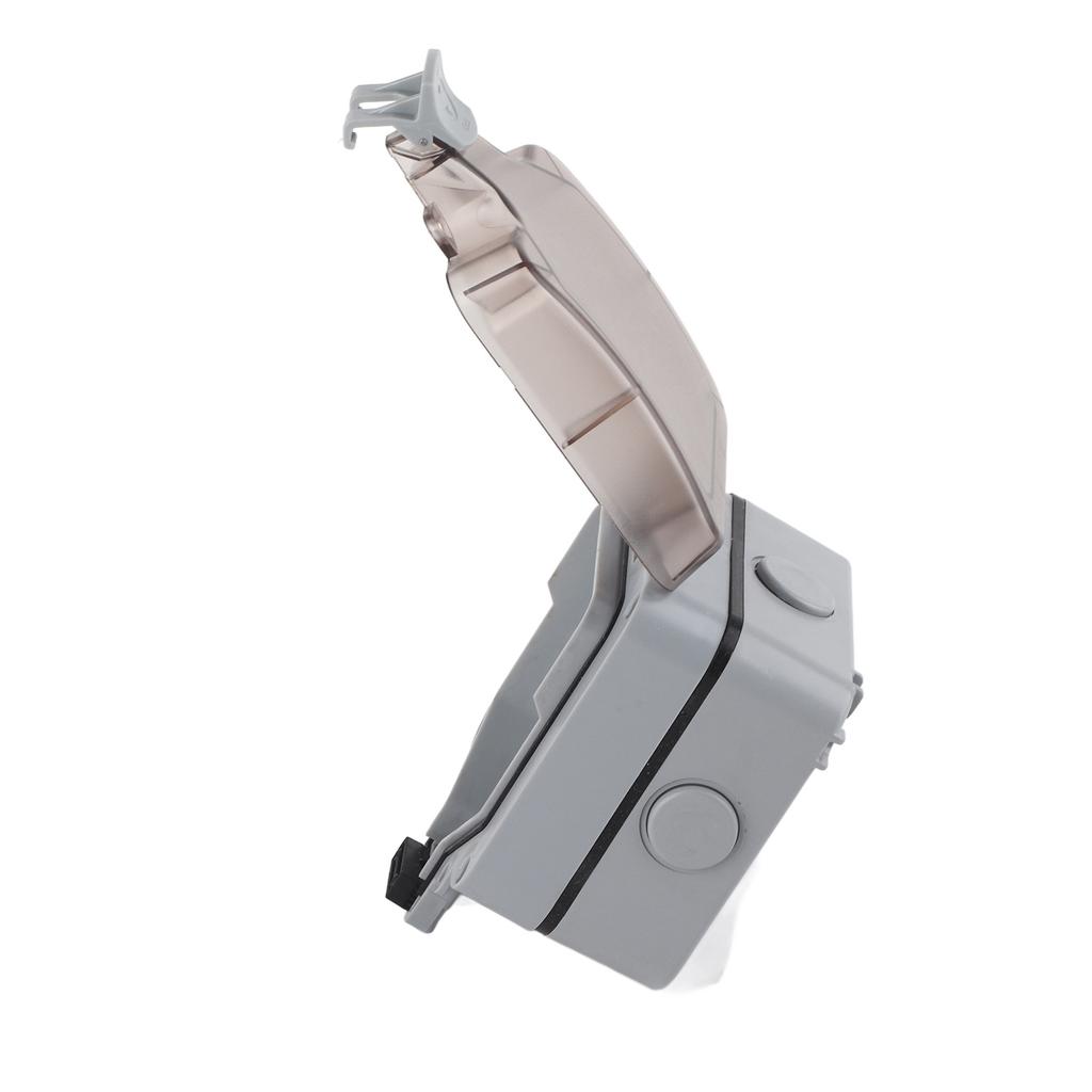 Waterproof Socket Charging Receptacle Power Outlet IP66 PC Electricity Accessory for Outdoor 5 Hole