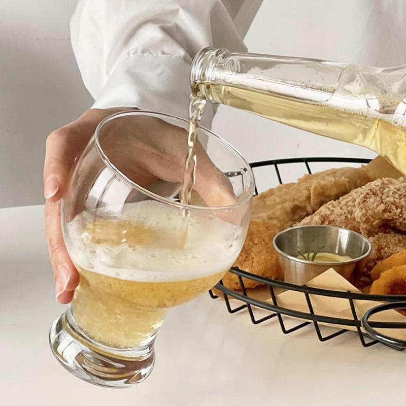 455ml Sklenice na pivo Kreativní koktejlová sklenice na víno Sklenice na whisky Bacardi Sklenice na šampaňské Šálek na kávu Sklenice na vodku Láhev Průhledný pivní půllitr