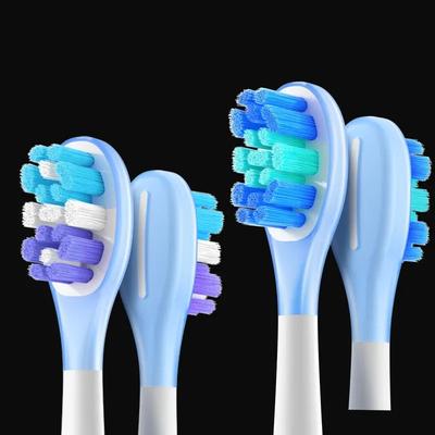 4 Pcs/Pack Replacement Brush Heads For Usmile Electric Toothbrush Head Copper Free Shock-absorbing