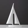 Nordic Simple Black and White Sailboat Model Light Luxury Creative Decoration Living Room Home Decoration Handicraft Decoration