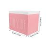 1pc Large Capacity Wooden Sanitary Napkin Storage Box Bathroom Organizer With Lid Period Pad Holder Feminine Product Container