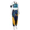 Edgy Streetwear Cosplay Costume For Women - Halloween Outfit For Stage Performance, Festival & Party Wear