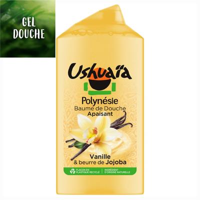 Moisturizing Vanilla Jojoba Butter Shower Gel the 300mL (Pack of 6 Pcs)