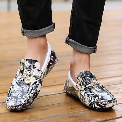 Herren Freizeitschuhe 2024 Neue Herrenschuhe Outdoor Wanderschuhe Leichtgewichtige Herren Slipper Loafers Leder Business Ballerinas