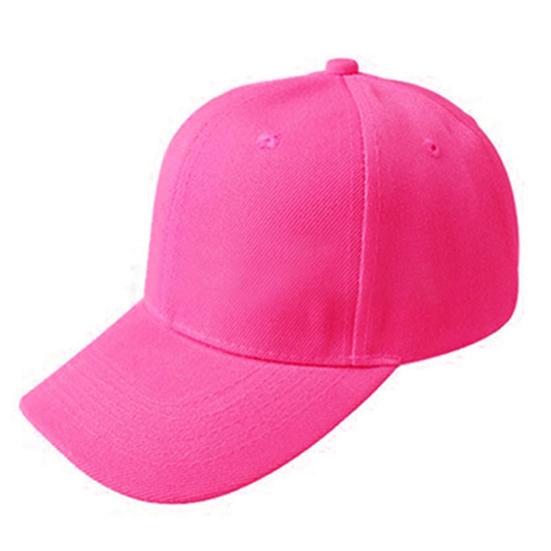 Women Men Casual Sports Baseball Cap Solid Color Blank Visor Hat Snapback Cap