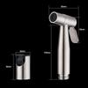 Stainless Steel Bidet Toilet Sprayer Kit Hand Sprayer Handheld Toilet Bidet Sprayer Self Cleaning Bathroom Shower Head