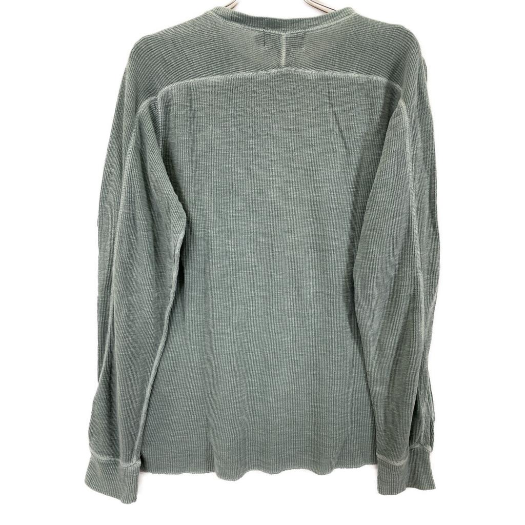 RRL Grün Waffel Langarm Thermounterhemd M grün Gebraucht
