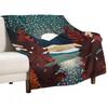 Star Sky Reflection Throw Blanket Halloween Decorative Beds Blankets For Sofas Bed Covers Heavy To Sleep Blankets