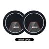 2Pcs Car Cup Mat Anti-Slip Drink Coaster Auto Interior Cup Holder Pad For BMW 1 3 5 7 Series M F01 F20 F10 F13 E52 E53 E60 E93