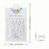 50Pcs Bowtie Nail Art Decoration Kawaii Bowknot 3D Resin Jewelry Nail Charms Parts Supplies for DIY Manicure Design Accessories
